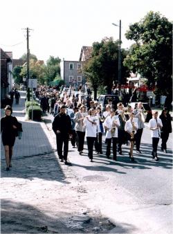 21 września 2002r. - uroczystość nadania szkole imienia Jana Pawła II.