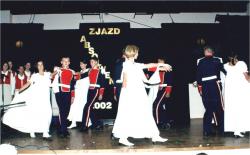 22 września 2002r. - zjazd absolwentów - występ zespołu Solczanka z Litwy.