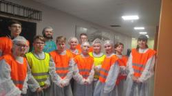 Uniwersytet Młodego Przyrodnika - grupa uczniów naszej szkoły.