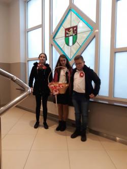 Obchody 100 rocznicy odzyskania Niepodległości w SP1.