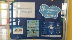 Dzień bez cukru - plakat.