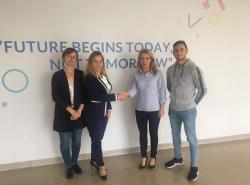 Spotkanie z Pełnomocnikiem ds. Partnerstwa Kraju Związkowego Branderburgia i Przedstawicielem Ministra Sprawiedliwości Europy i Ochrony Konsumentów Branderburgii Panią Magdaleną Antoniewicz w spawie realizacji wspólnych projektów.