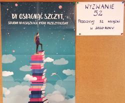 Wyzwanie 52. Przeczytaj 52 książki w 2020 roku.