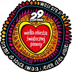29 finał Wielkiej Orkiestry Świątecznej Pomocy - plakat.