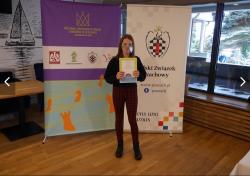 Półfinał Mistrzostw Polski Juniorów w Szachach - Lena Michalska z awansem do Ogólnopolskiej Olimpiady Młodzieży.