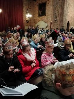 XXIV kolędowanie flażolecistów w Bazylice w Poznaniu.