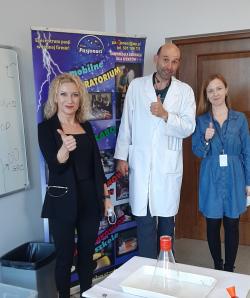 Zajęcia Mobilnego Laboratorium.
