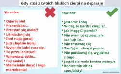 Co mówić, gdy ktoś z Twoich bliskich cierpi na depresję.