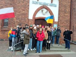 Zbiórka darów dla Ukrainy - nasi wolontariusze.