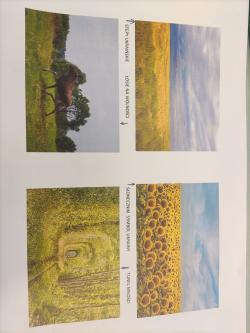 Projekt Geograficzne spojrzenie na Polskę i Ukrainę - plakat.