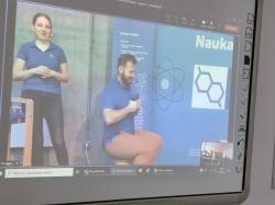 POkaz podczas warsztatów Nauka dla Ciebie