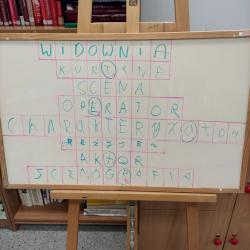 Teatr w bibliotece - klasa 3a