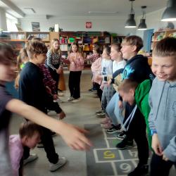 Teatr w bibliotece - klasa 3a