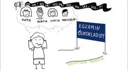 Nauka do egzaminów i stres z tym związany - ilustracja.
