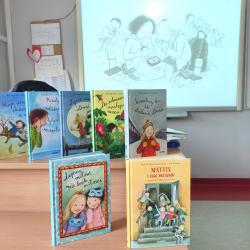 Warsztaty czytelnicze z Dunią i Mattisem - książki.