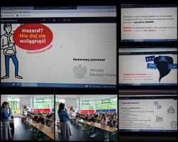 Cykl zajęć dotyczących bezpieczeństwa w SP1.