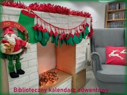 Biblioteczny kalendarz adwentowy.