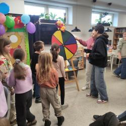 Dzień Kubusia Puchatka w bibliotece szkolnej