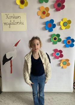 Konkurs recytatorski Wiosenne Przebudzenie - laureaci