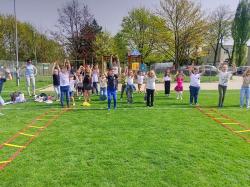 Uczniowie podczas zajęć w ramach projektu IOM „Razem możemy więcej”