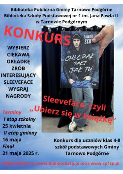 Plakat konkursu Sleeveface.