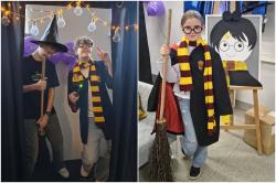 Tydzień z Harrym Potterem w bibliotece szkolnej.