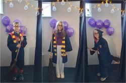 Tydzień z Harrym Potterem w bibliotece szkolnej.