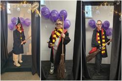 Tydzień z Harrym Potterem w bibliotece szkolnej.